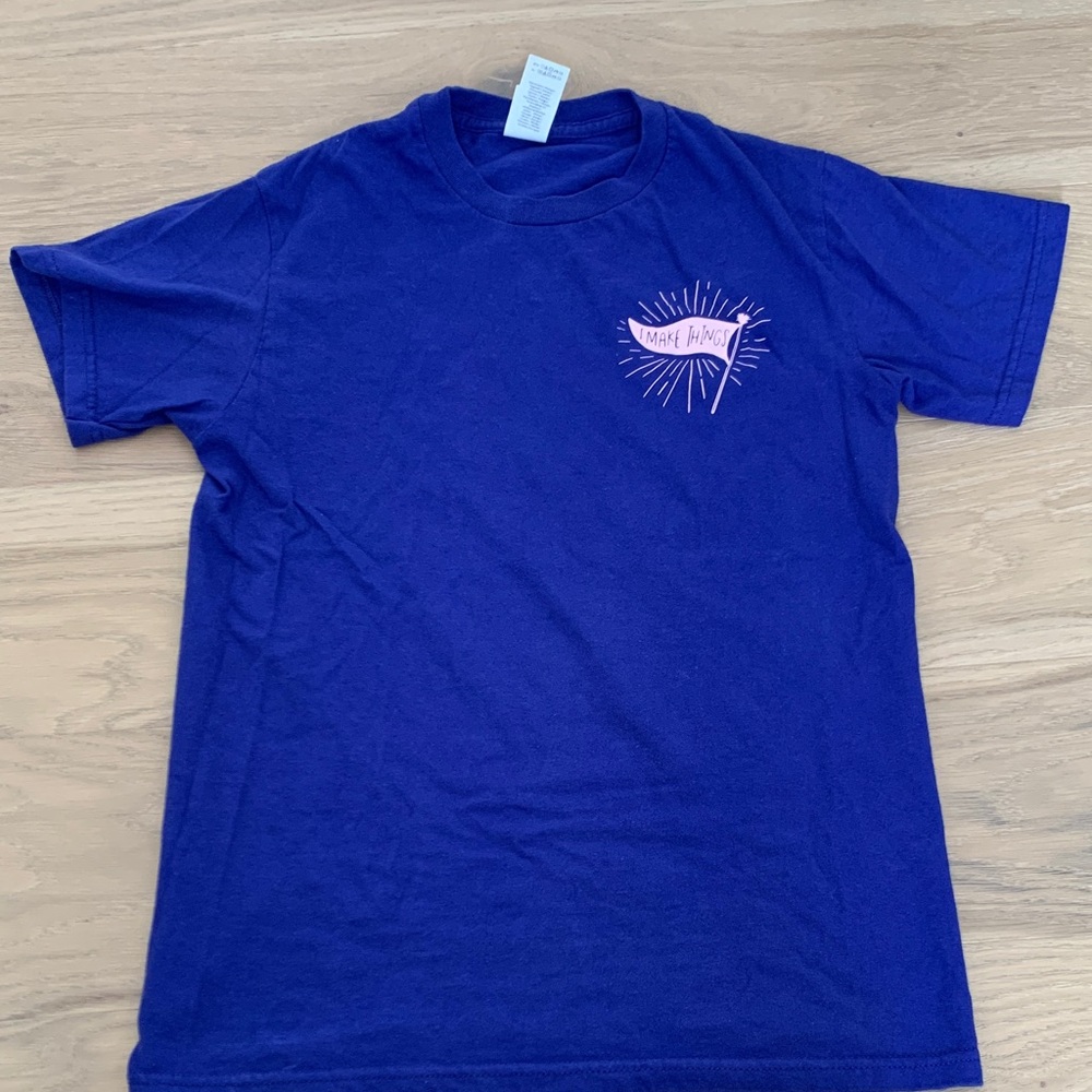 TSHIRT | “I make things” | Size: S